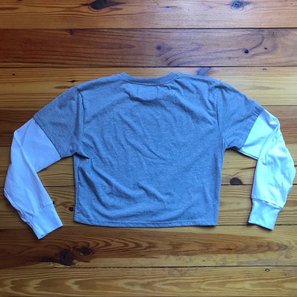 Champion Gray Long Sleeve T-Shirt, EUC, XL - Picture 11 of 14